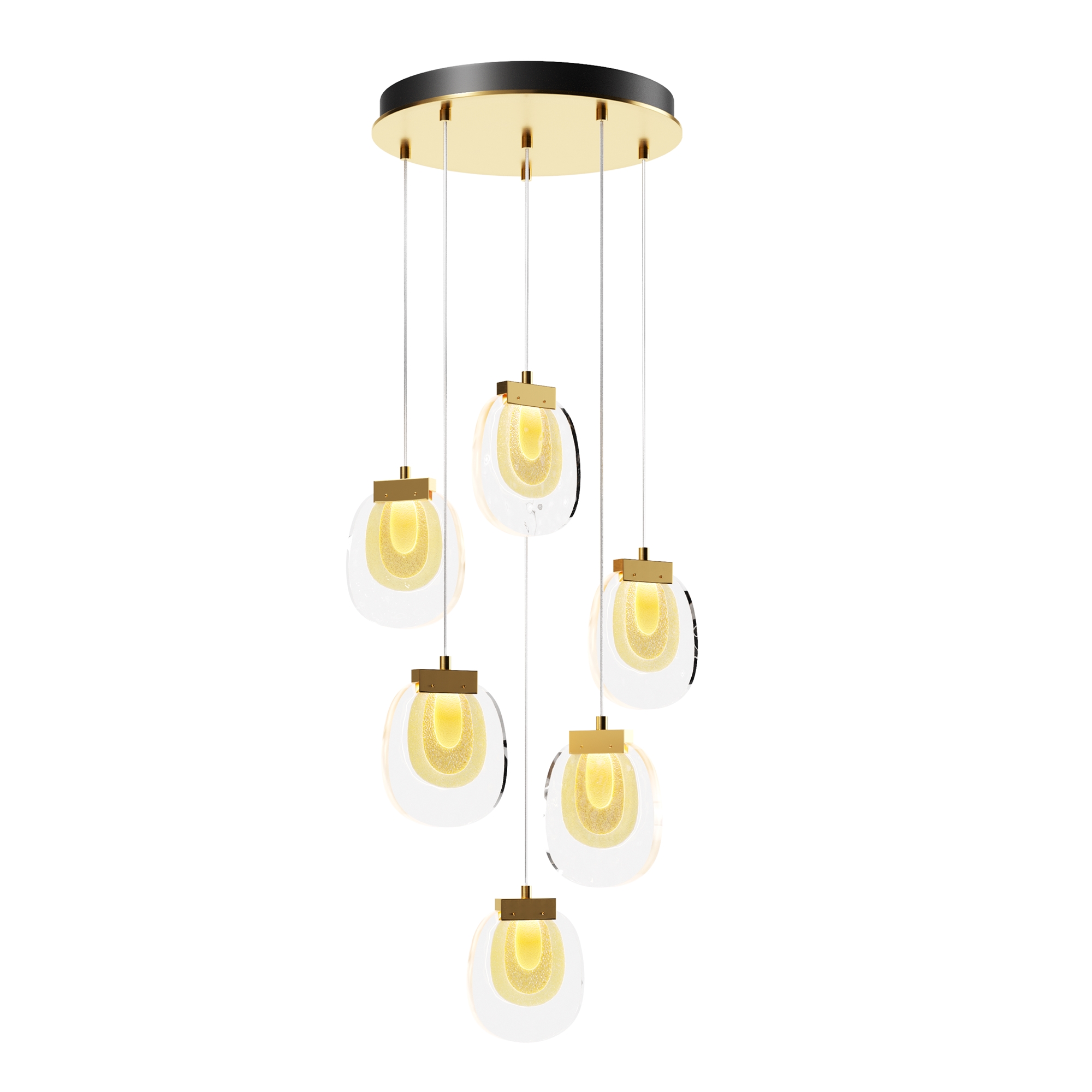 Подвесной светильник Биология / Biology 3000К 18Вт Подвесной светильник Maytoni MOD367PL-L18BBSK