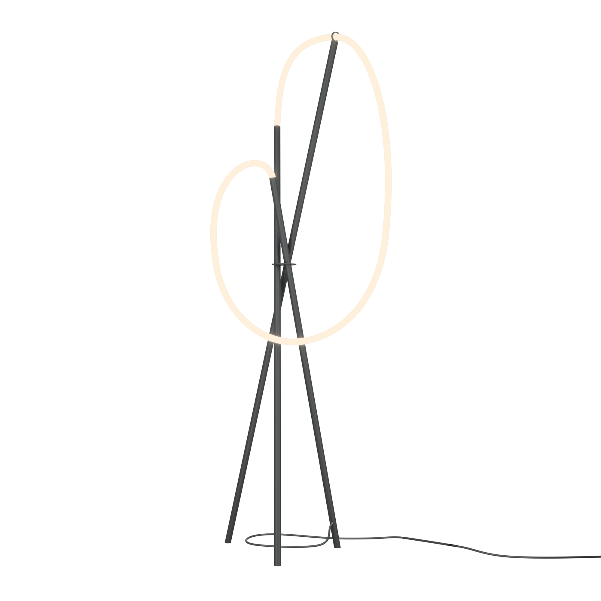 Напольный светильник (торшер) Кроше / Crochet 3000К 36Вт Напольный светильник (торшер) Maytoni MOD369FL-L36B3K