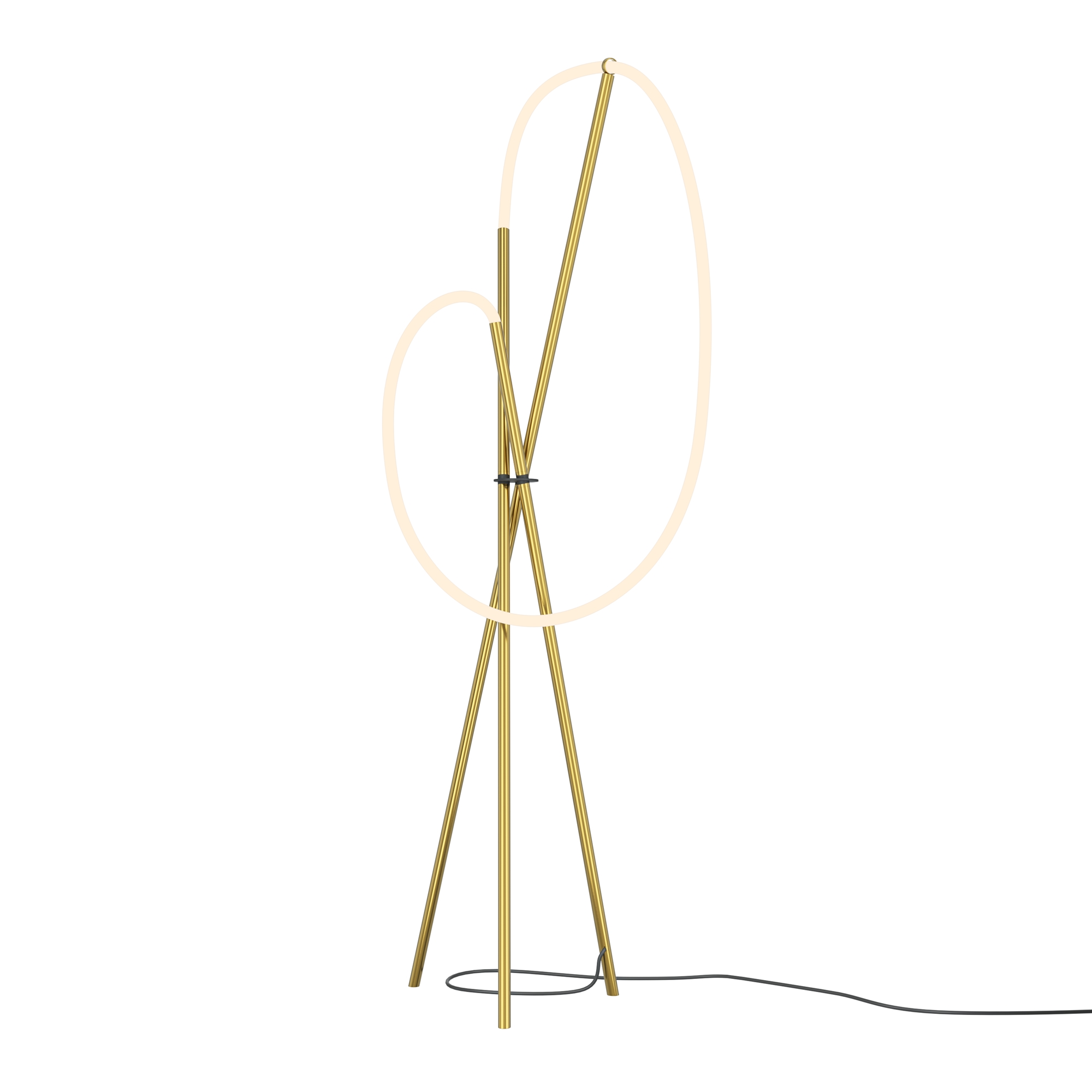 Напольный светильник (торшер) Кроше / Crochet 3000К 36Вт Напольный светильник (торшер) Maytoni MOD369FL-L36BS3K