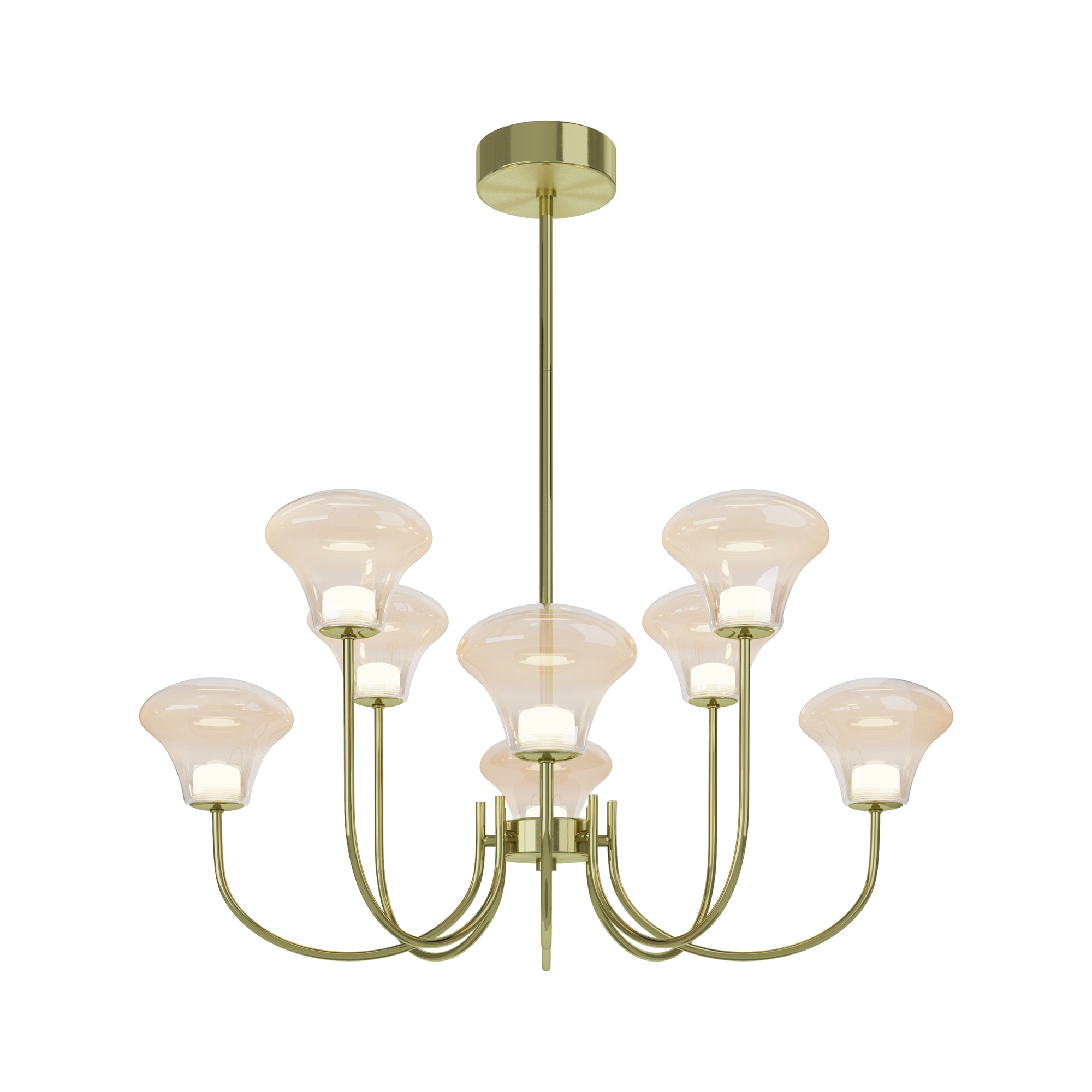 Подвесной светильник Династия / Dynasty 3000К 30Вт Подвесной светильник Maytoni MOD402PL-L30BS3K