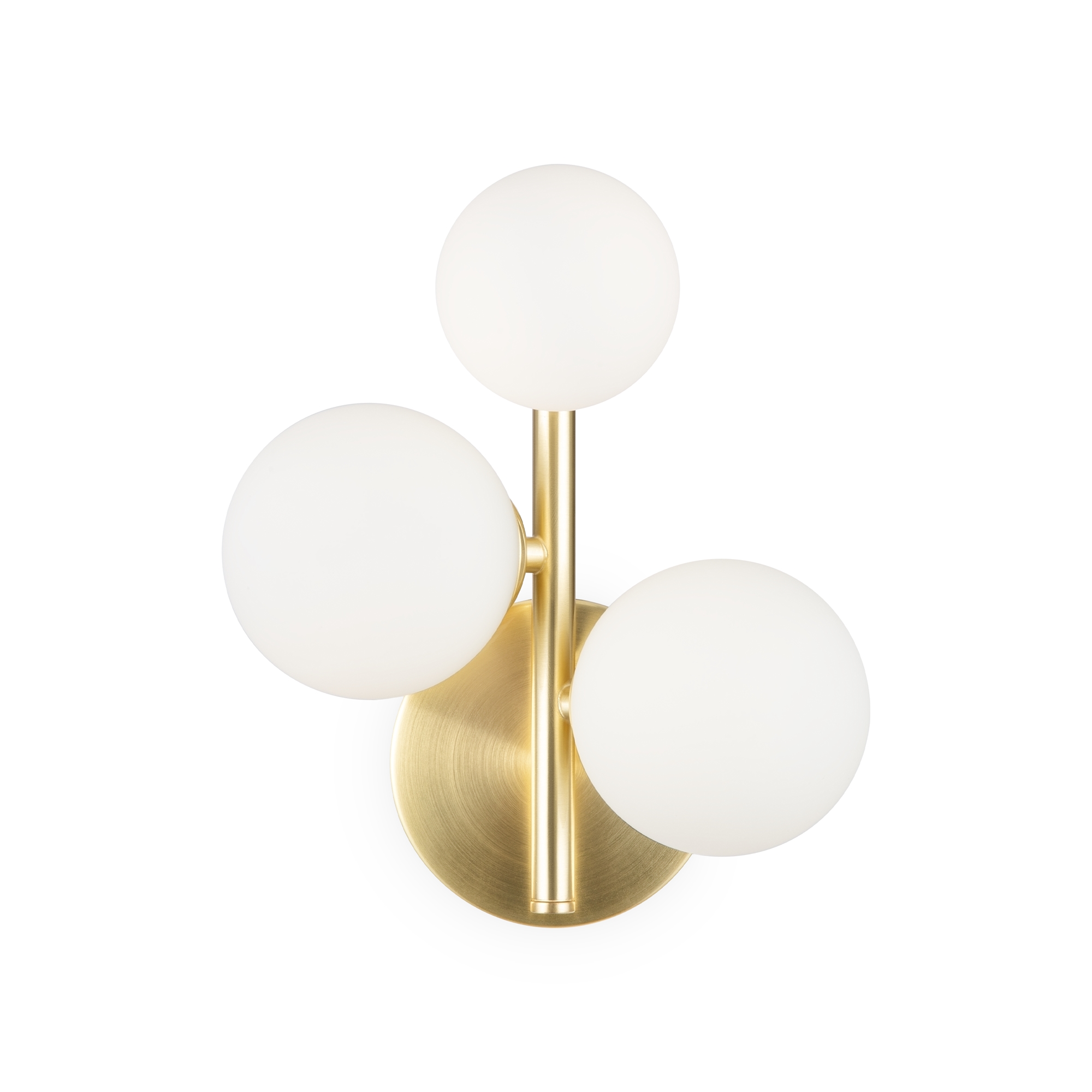 Настенный светильник (бра) Даллас / Dallas G9х3 Настенный светильник (бра) Maytoni MOD545WL-03BS