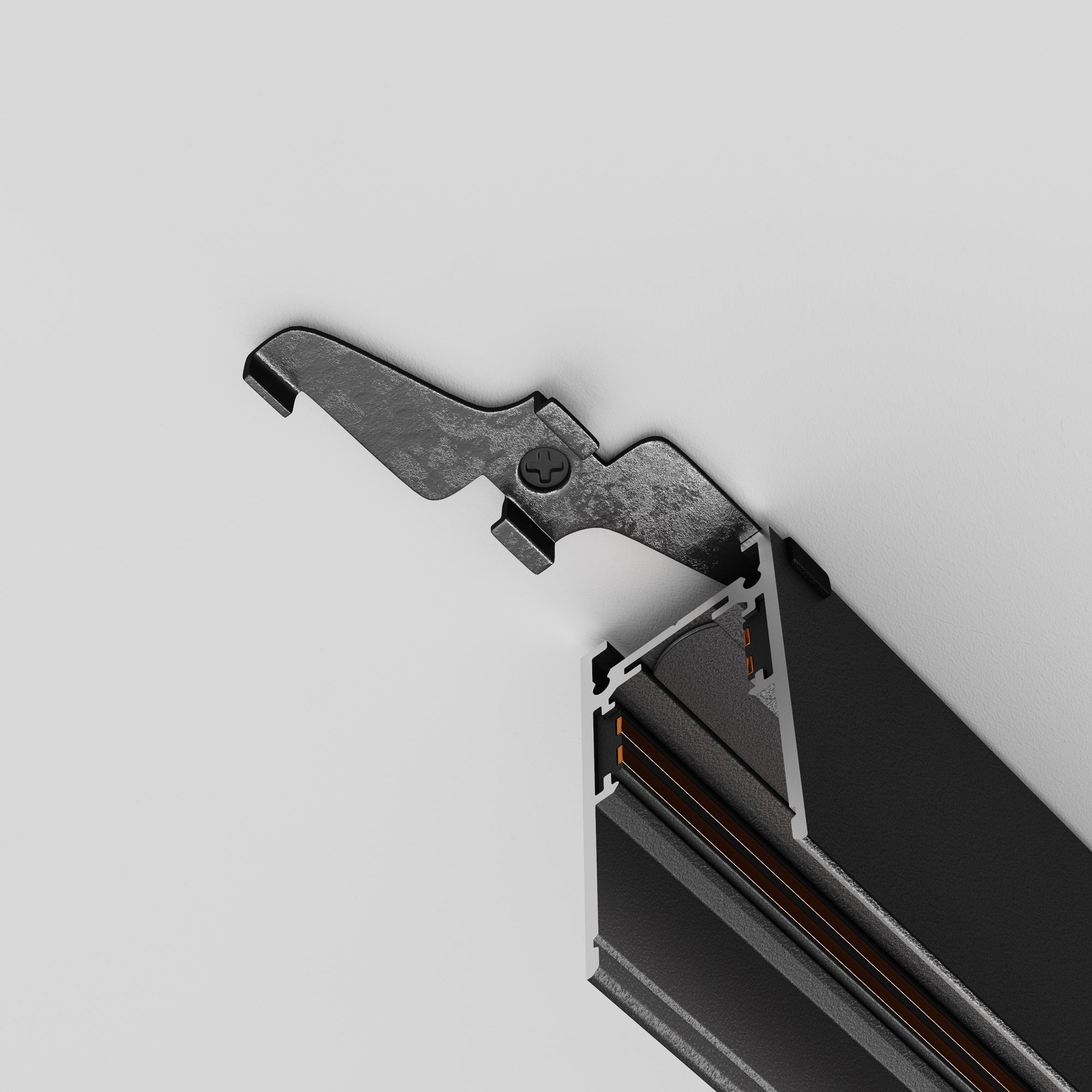 2шт Комплектующие для накладной трековой системы Technical TRA034HS-21B