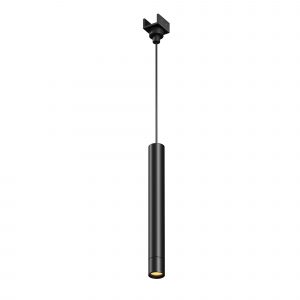 Уличный трековый подвесной светильник Фокус /  Focus Led Elasity IP 3000К 8Вт 38° черный Уличный трековый светильник Outdoor O-TR01-1-P-8WB3K