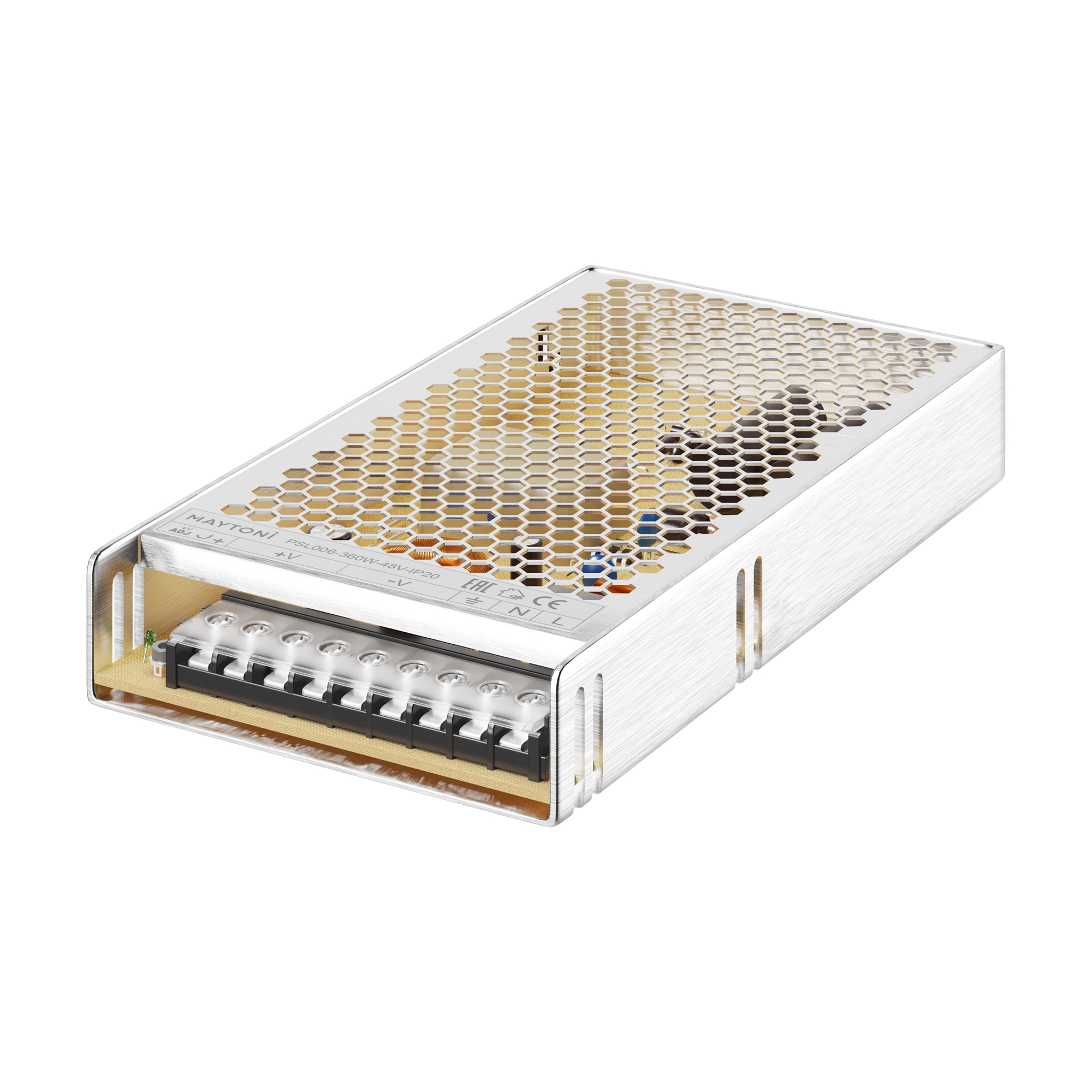 Источник напряжения 48В 360Вт IP20 PSL006 Источник напряжения Technical PSL006-360W-48V-IP20