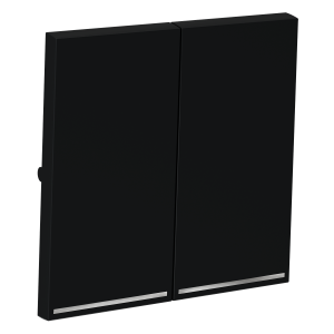 Клавиши для выключателя/переключателя двухклавишного с подсветкой