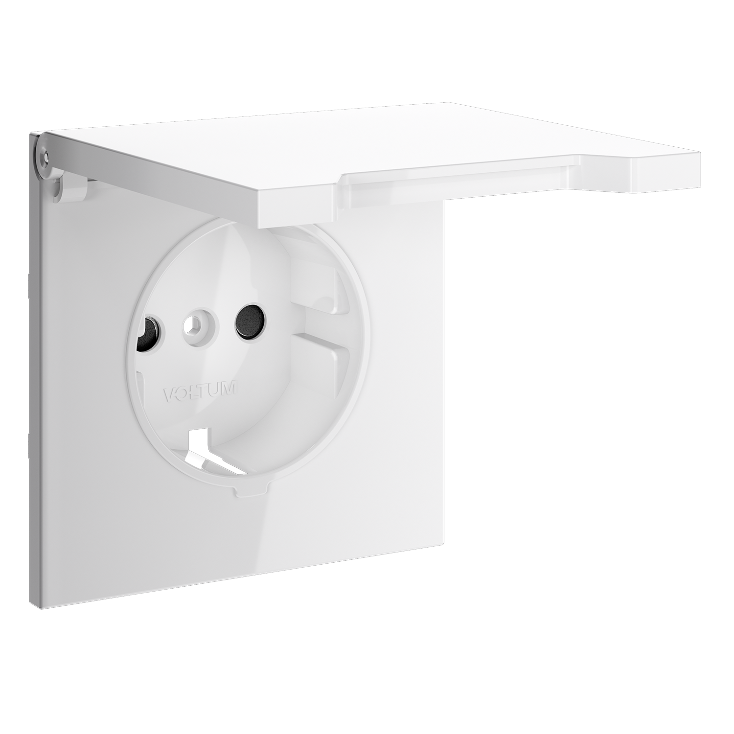 Накладка для розетки с заземлением