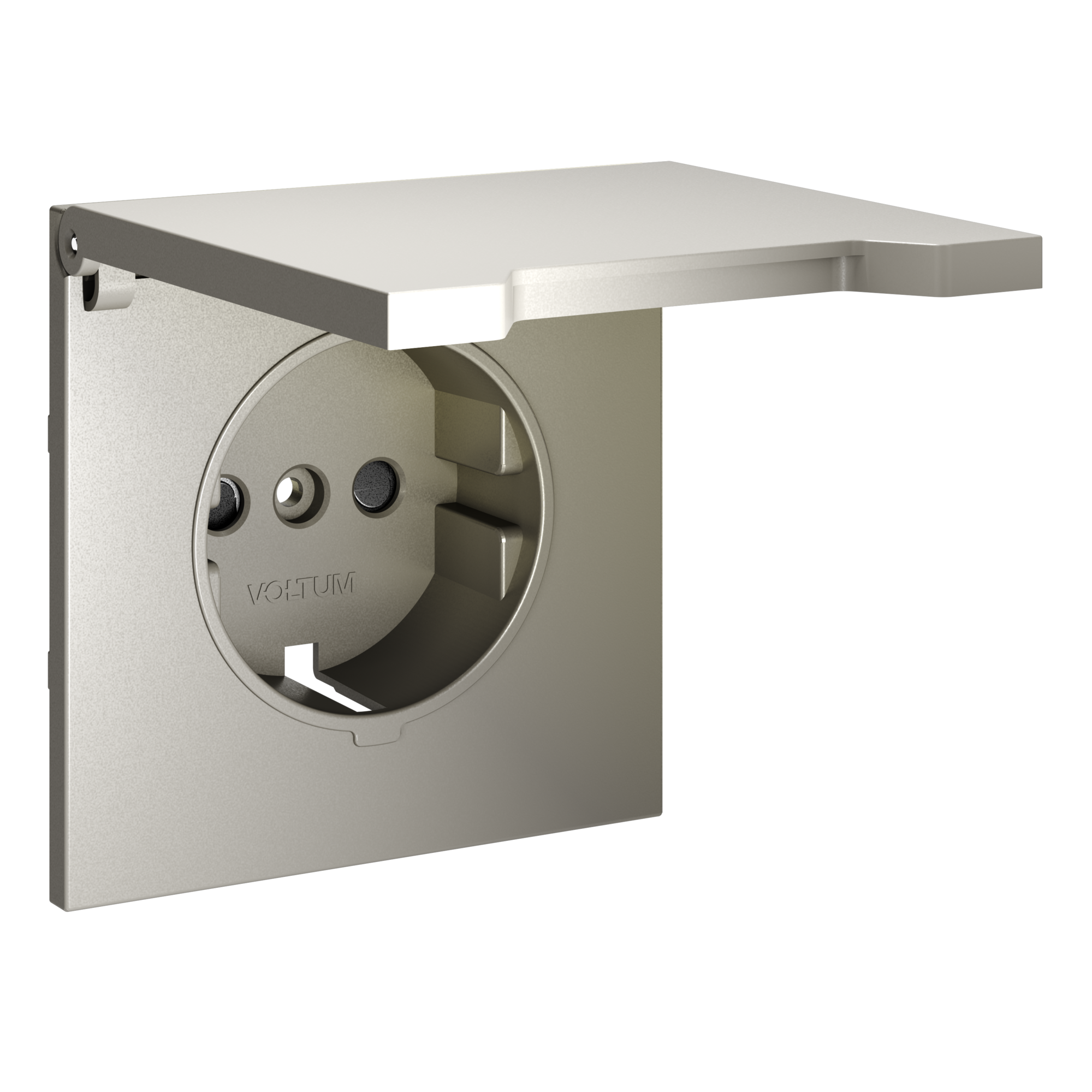 Накладка для розетки с заземлением