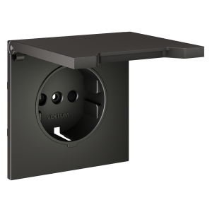 Накладка для розетки с заземлением