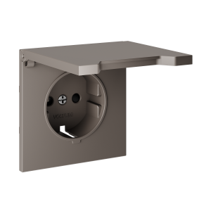 Накладка для розетки с заземлением