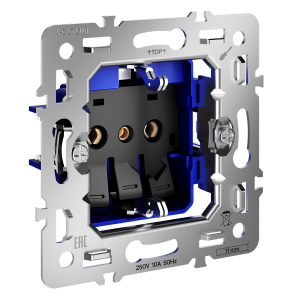 Механизм розетки с заземлением 16А