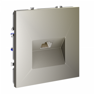 Розетка компьютерная встраиваемая VOLTUM S70 RJ45 кат.6