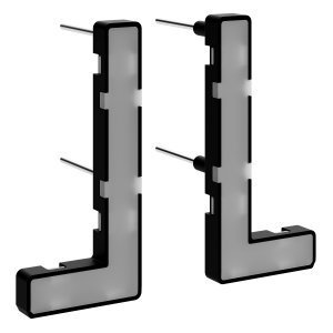 Модули подсветки клавиш выключателя/переключателя двухклавишного