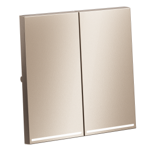 Клавиши для выключателя/переключателя двухклавишного с подсветкой