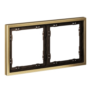 Рамка металлическая на 2 поста