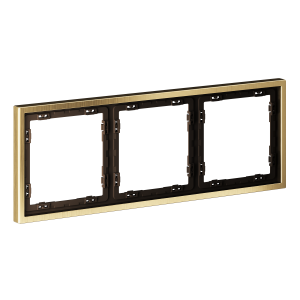 Рамка металлическая на 3 поста