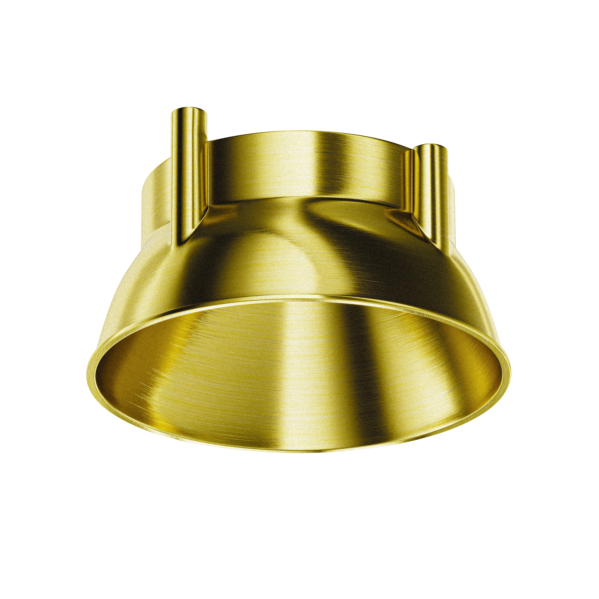 Декоративная рамка-отражатель для светильников серии  Альфа / Alfa LED латунь Аксессуары честный знак Technical Ring12-15W-RD-BS