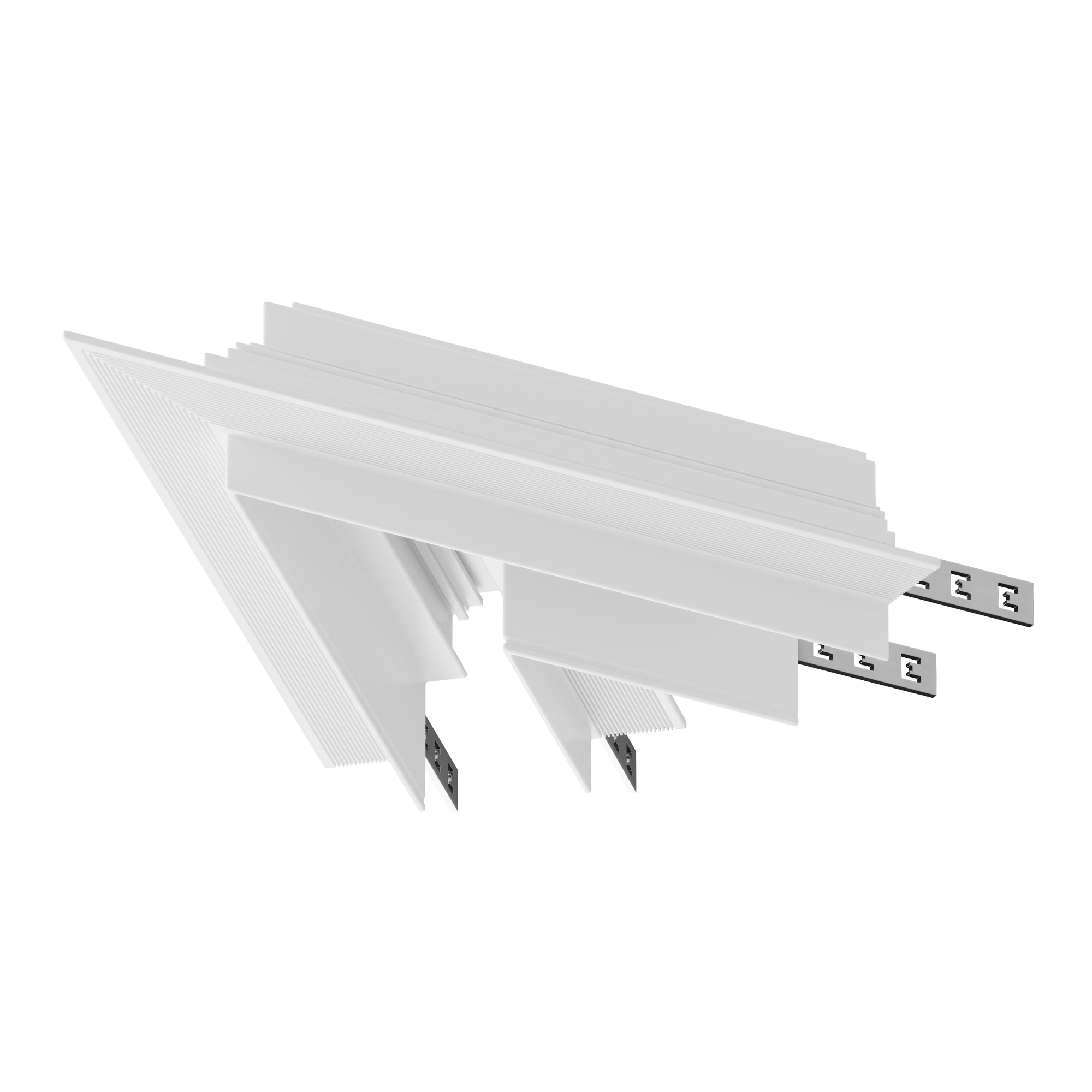 Угол-соединитель 45° Gravity встраиваемый белый Комплектующие для встраиваемой трековой системы Technical TRA010CLS-42W