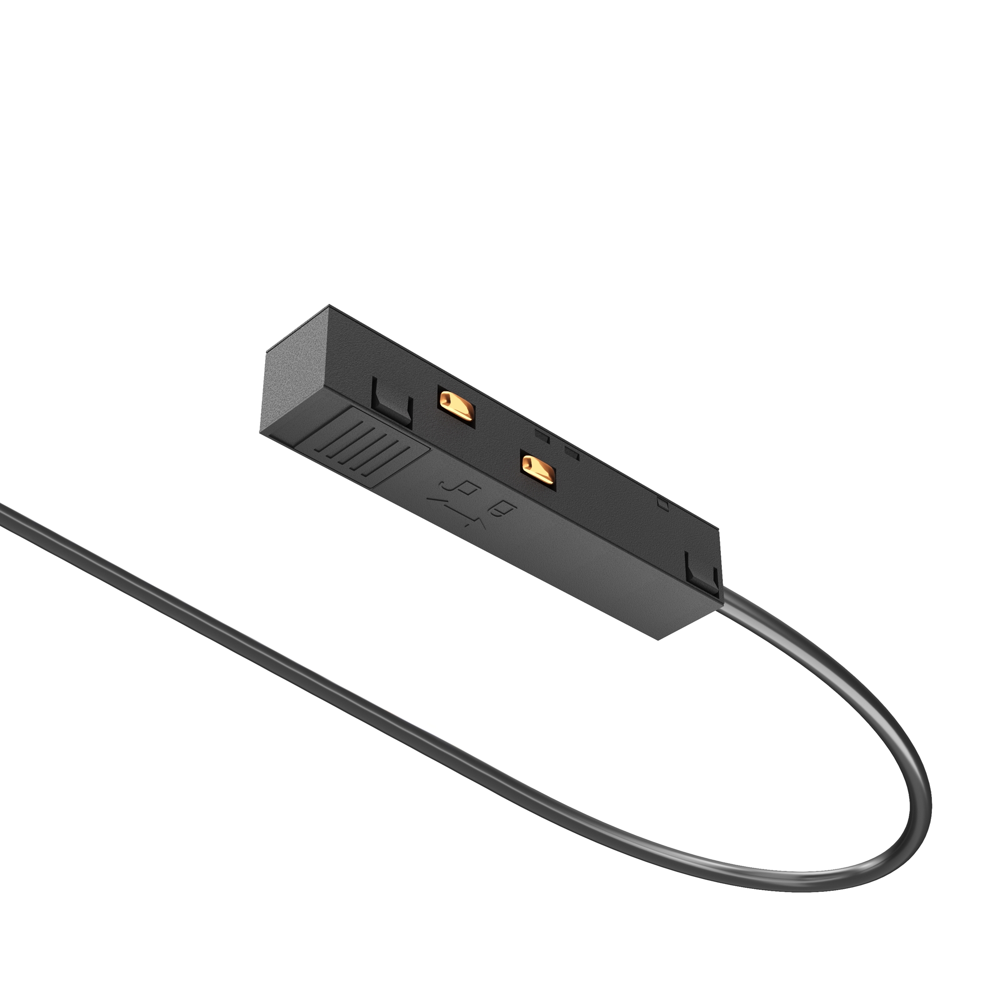 Ввод питания Exility черный Комплектующие для систем освещения с токоведущими элементами Technical TRA034B-42B