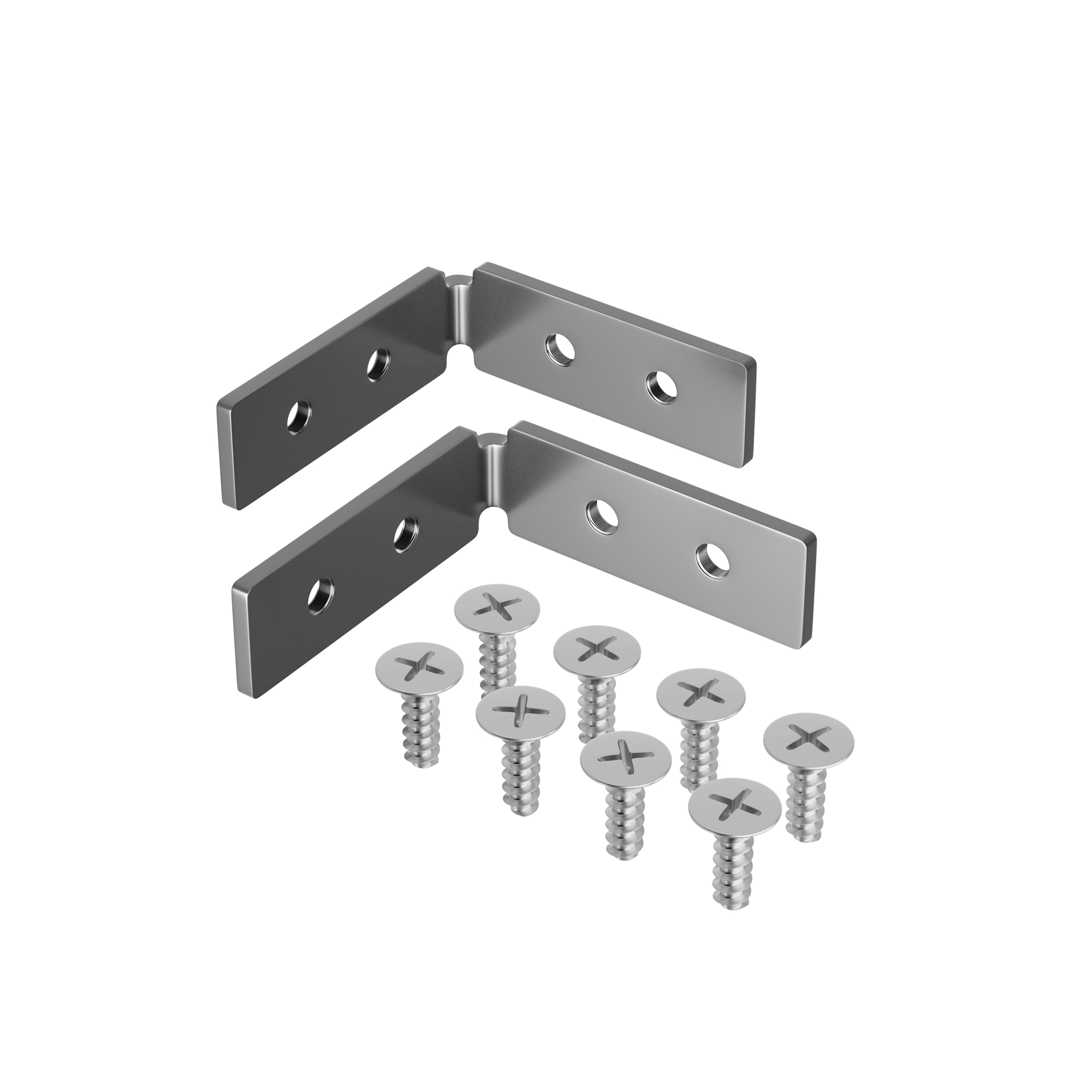 Угловой вертикальный соединитель для профиля