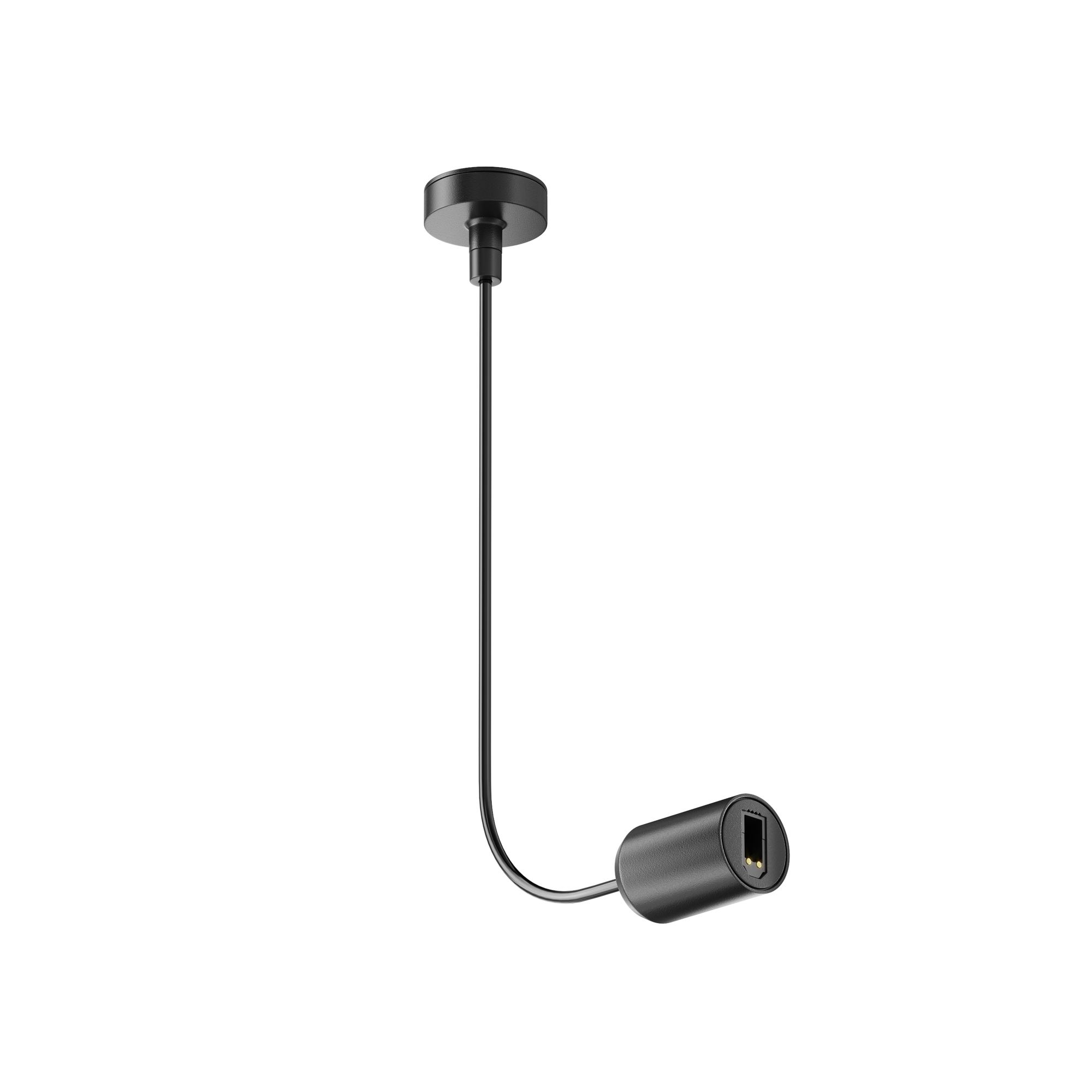 Ввод питания боковой Flarity черный Комплектующие для систем освещения с токоведущими элементами Technical TRA154C-SB1-B