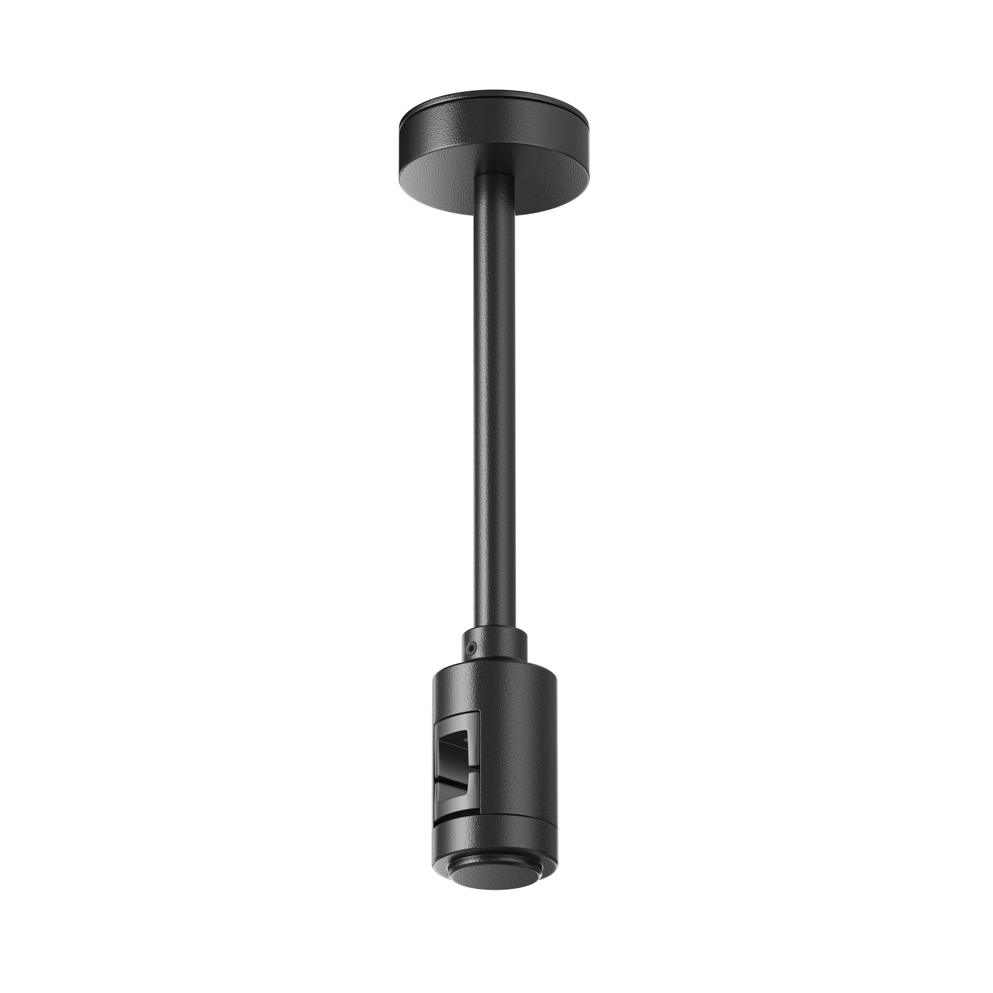 Крепление потолочное Short одинарное 138мм Flarity черный Комплектующие для трековой системы Technical TRA156C-SL1-B