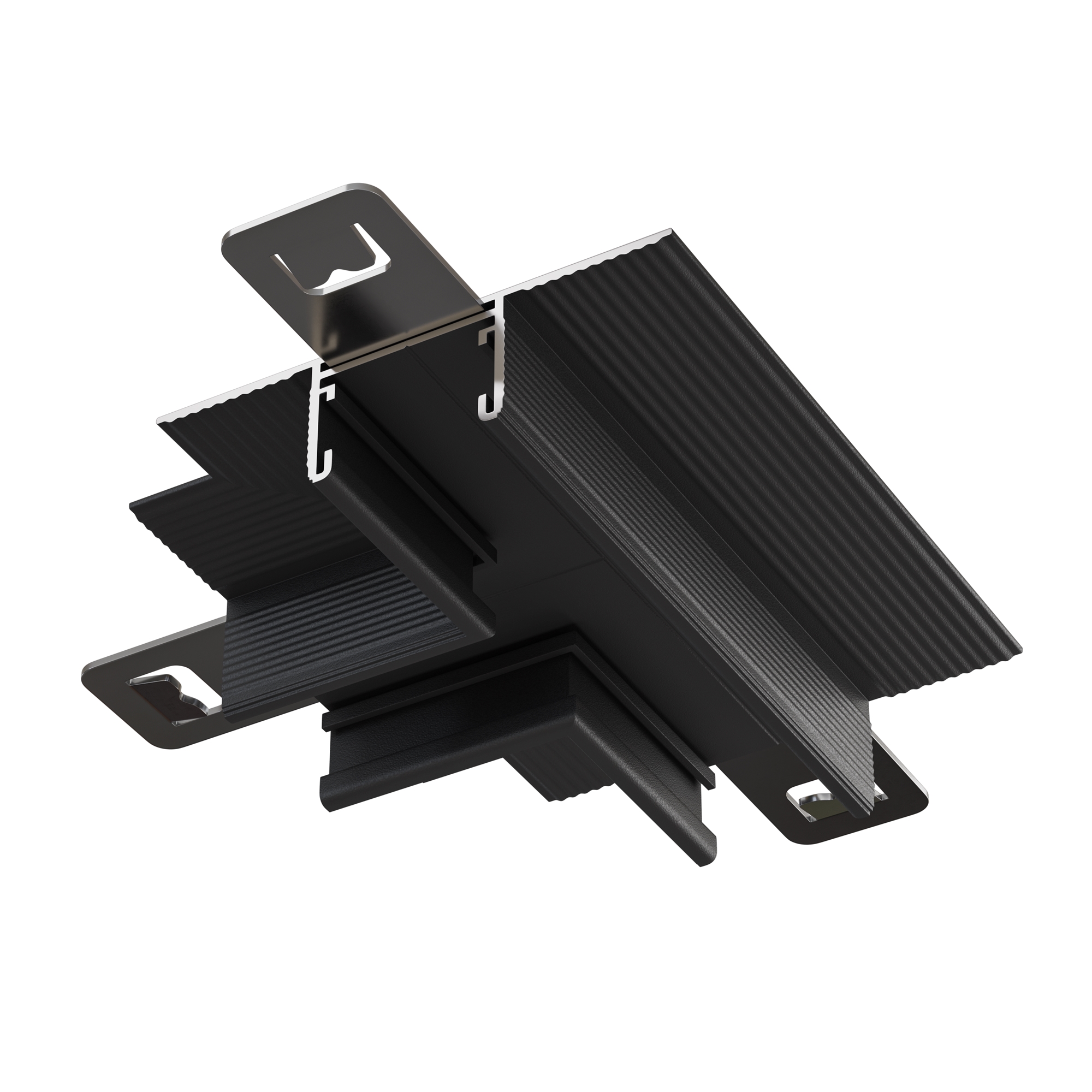 Т- образный коннектор встраиваемый под ГКЛ 12