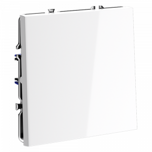 Выключатель встраиваемый VOLTUM S70 одноклавишный 10А