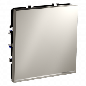 Выключатель встраиваемый VOLTUM S70 одноклавишный с подсветкой 10А