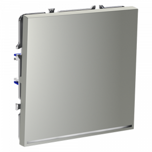 Выключатель встраиваемый VOLTUM S70 одноклавишный с подсветкой 10А