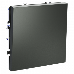 Выключатель с самовозвратом встраиваемый VOLTUM S70 одноклавишный 10А