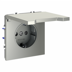 Розетка встраиваемая VOLTUM S70 с заземлением