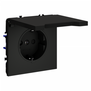 Розетка встраиваемая VOLTUM S70 с заземлением