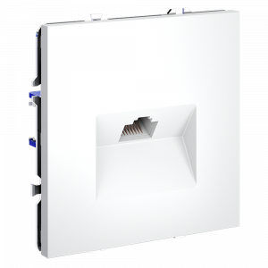 Розетка компьютерная встраиваемая VOLTUM S70 RJ45 кат.6