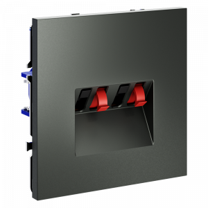 Розетка акустическая встраиваемая VOLTUM S70 4-местная