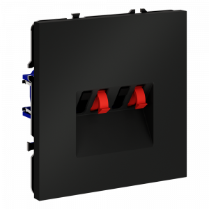 Розетка акустическая встраиваемая VOLTUM S70 4-местная