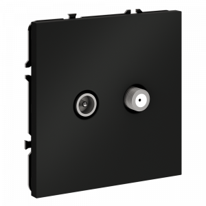 Розетка телевизионная встраиваемая VOLTUM S70 оконечная TV+SAT