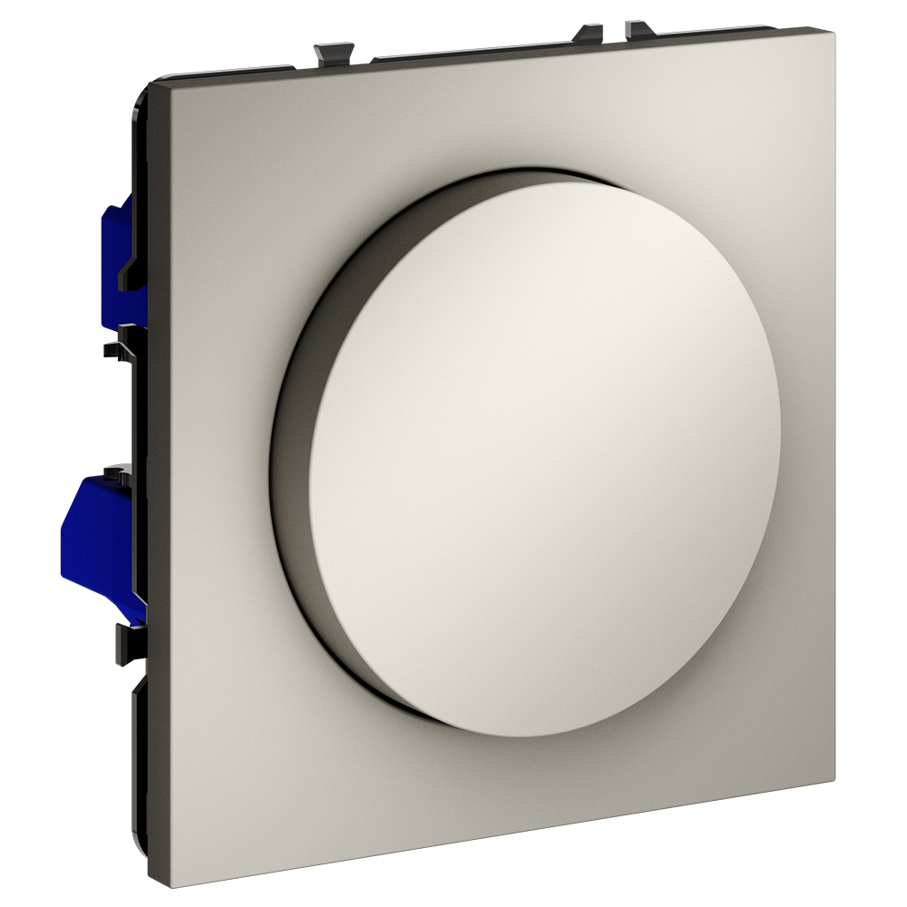 Светорегулятор встраиваемый VOLTUM S70 поворотно-нажимной 600 Вт