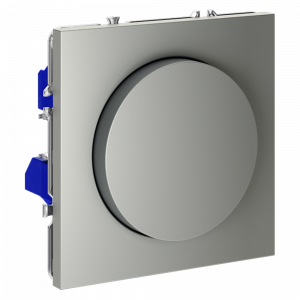 Светорегулятор встраиваемый VOLTUM S70 поворотно-нажимной 600 Вт