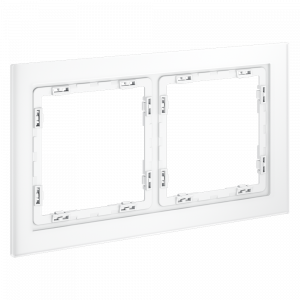 Рамка стеклянная VOLTUM S70 на 2 поста