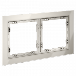 Рамка стеклянная VOLTUM S70 на 2 поста