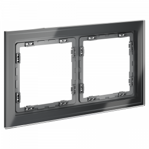 Рамка стеклянная VOLTUM S70 на 2 поста