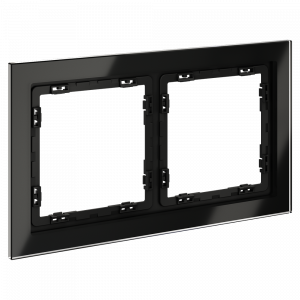 Рамка стеклянная VOLTUM S70 на 2 поста