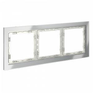 Рамка стеклянная VOLTUM S70 на 3 поста