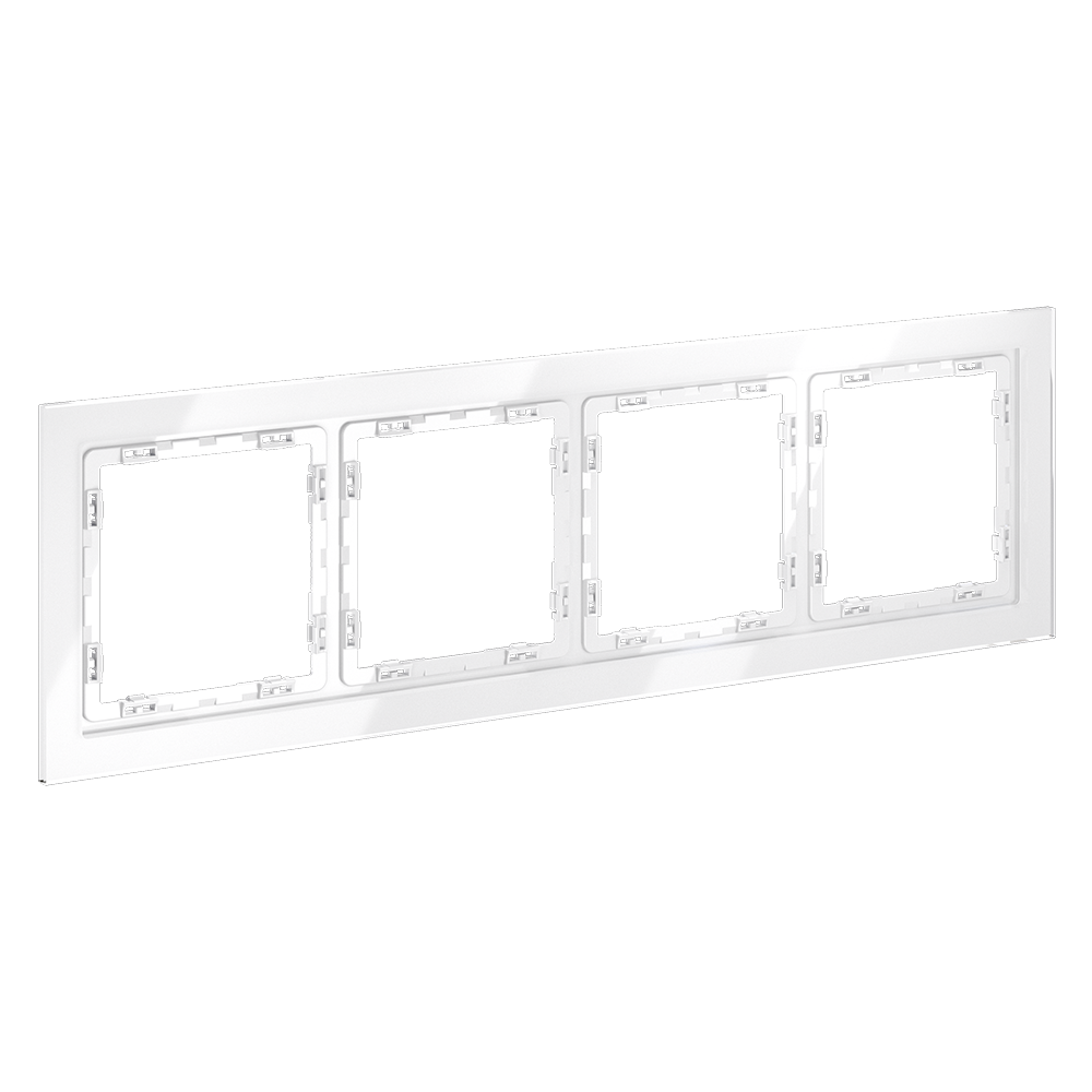 Рамка стеклянная VOLTUM S70 на 4 поста