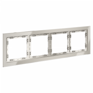Рамка стеклянная VOLTUM S70 на 4 поста