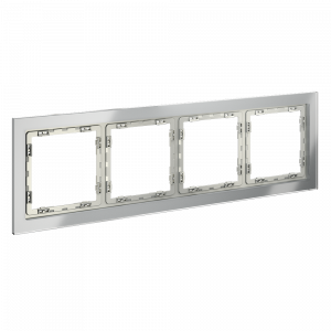 Рамка стеклянная VOLTUM S70 на 4 поста