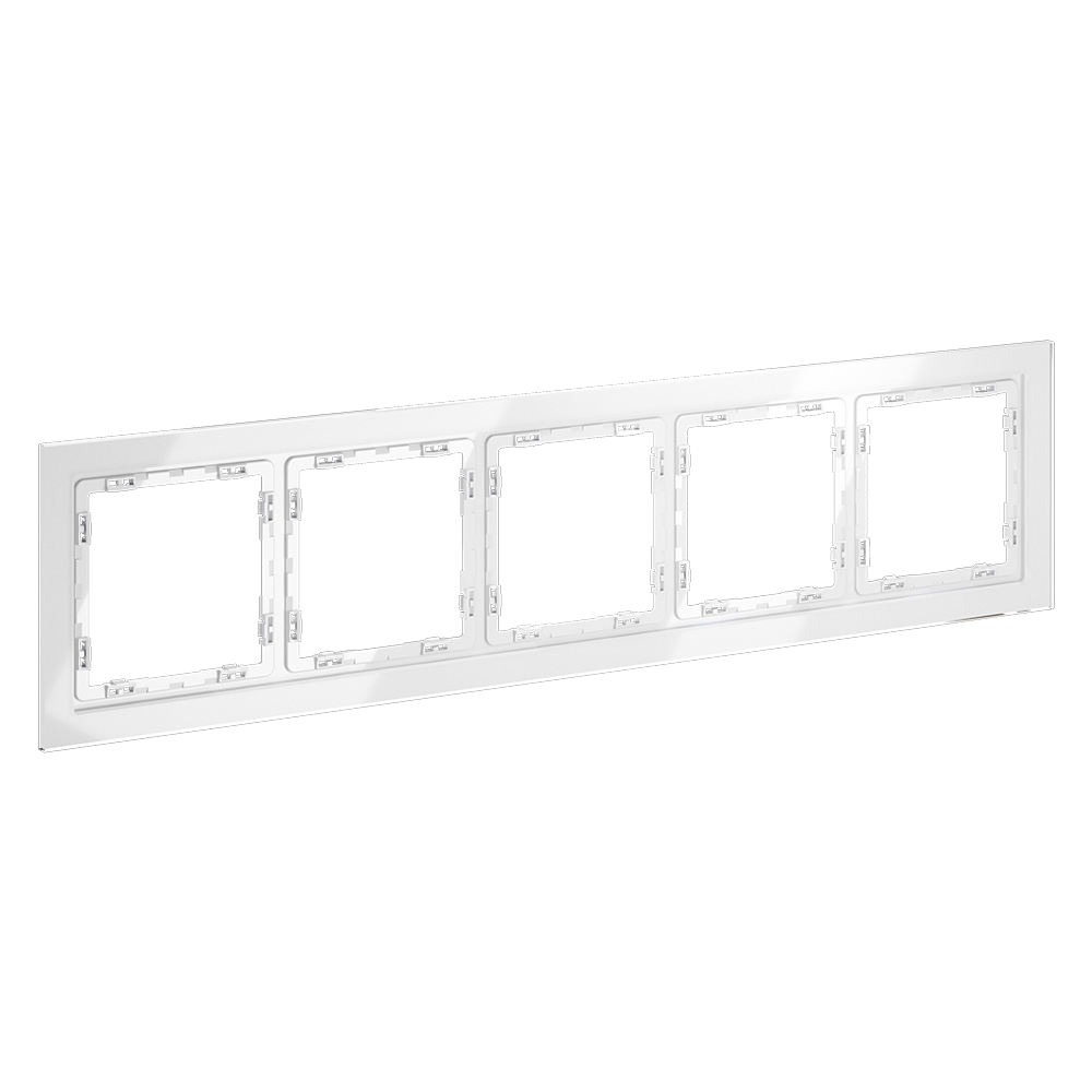 Рамка стеклянная VOLTUM S70 на 5 постов