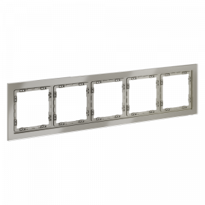 Рамка стеклянная VOLTUM S70 на 5 постов