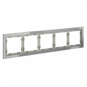 Рамка стеклянная VOLTUM S70 на 5 постов