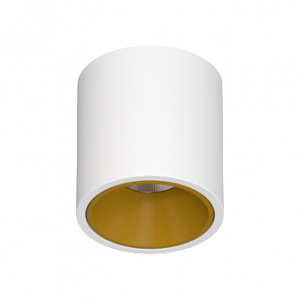 Накладной светодиодный светильник Ledron RINBOK White-Gold TRIAC 4000K